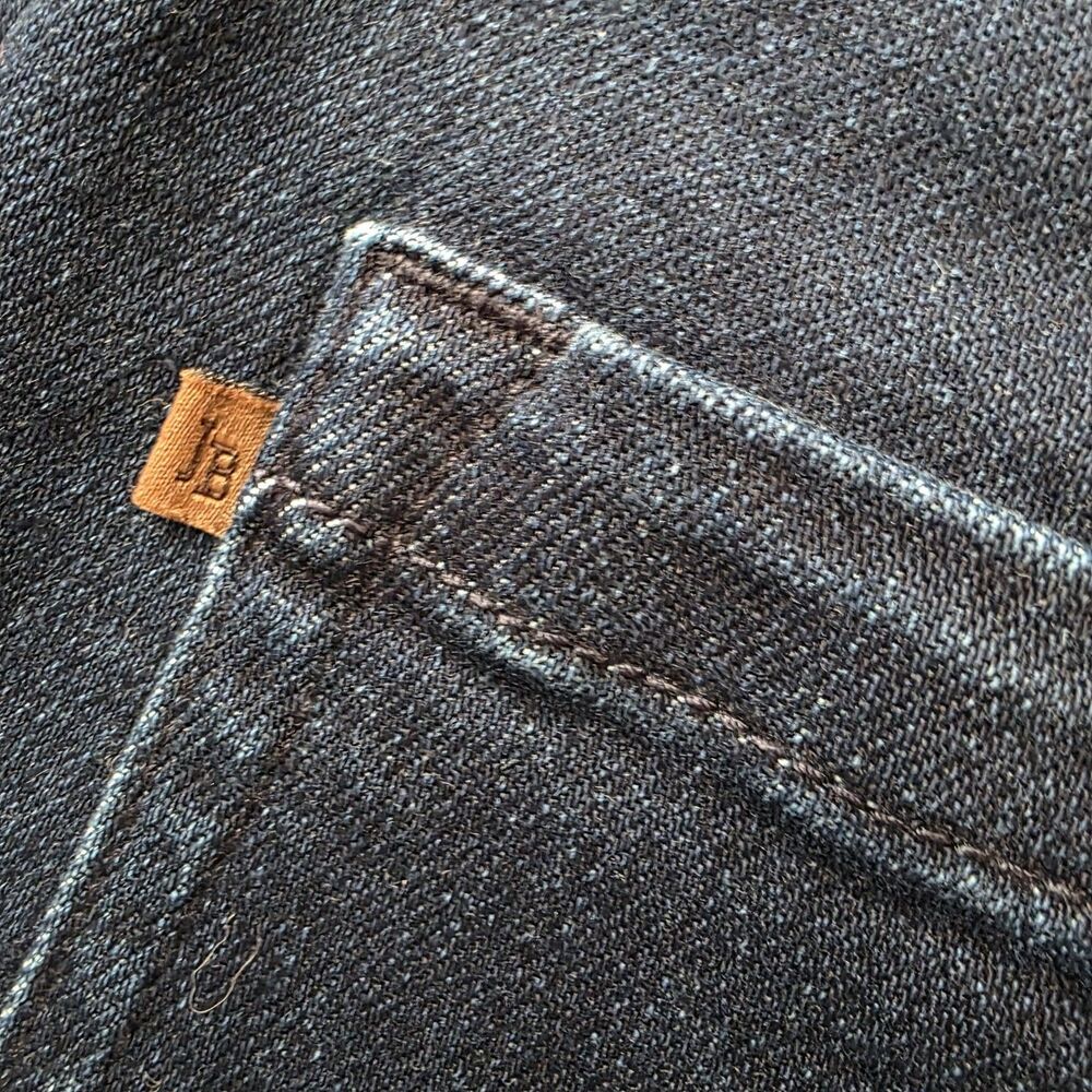 NWT Judy Blue Jeans Size 29 Dark Denim Utility Knee Patch High Rise - Picture 7 of 12